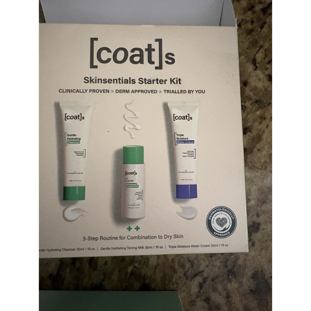 Coats Gentle Hydrating dry skin starter set 3 items